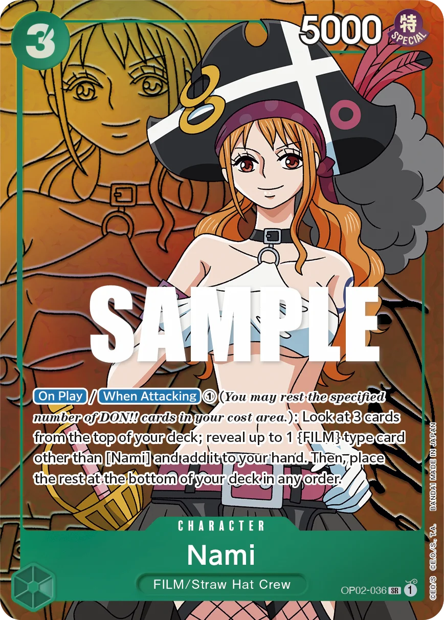 Nami (Alternate Art) - OP02-036