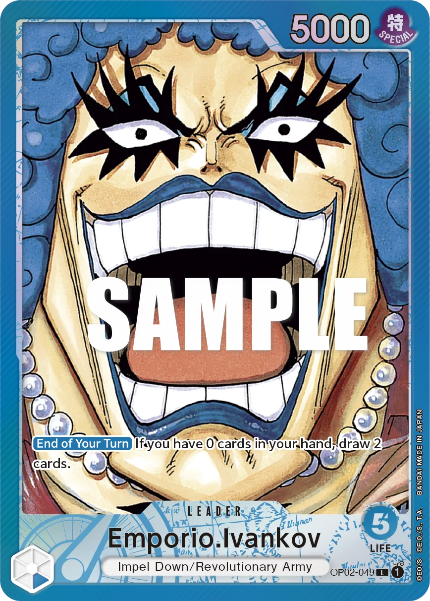 Emporio.Ivankov (049) (Alternate Art) - OP02-049